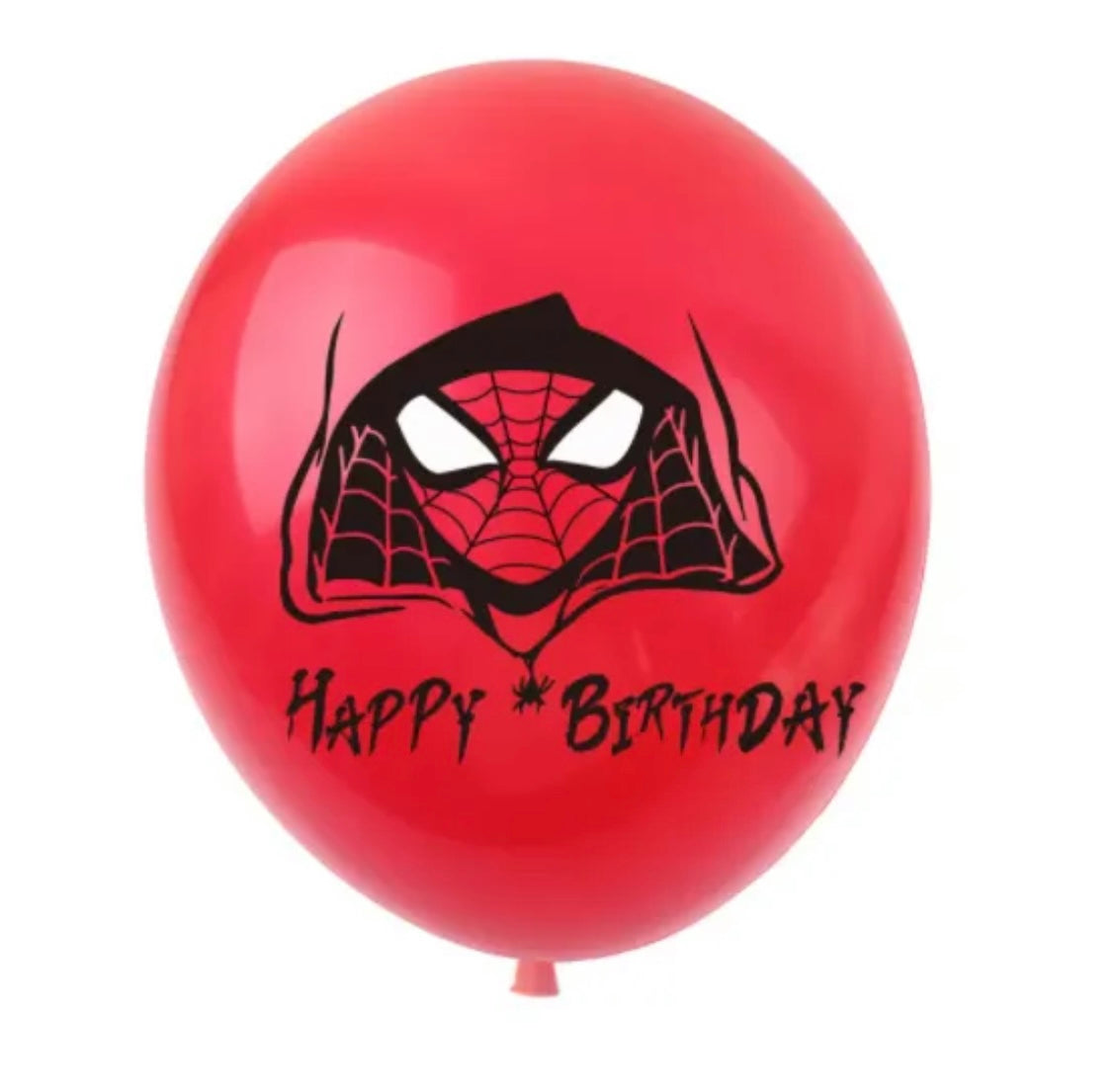 Spiderman Birthday Set