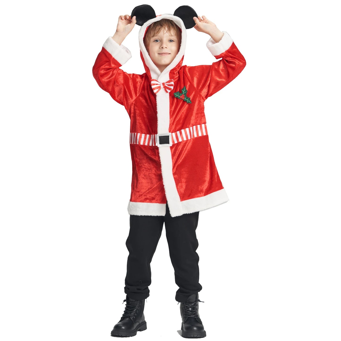 Boys Mickey Christmas Top