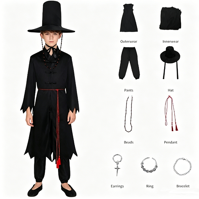 Kpop Demon Hunter Saja Boys Costume