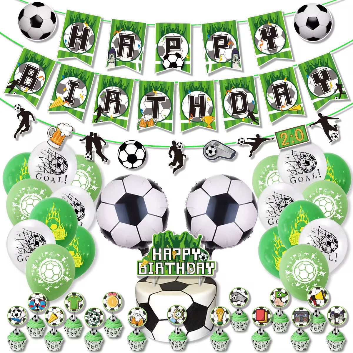 Football Birthday Set