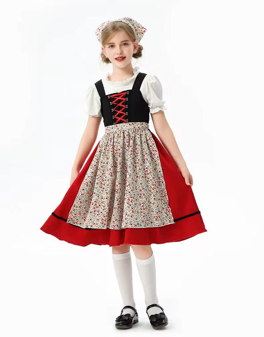 European Farm Girl French Dress