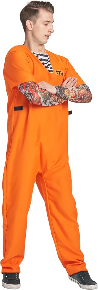Men Prisoner Outfit