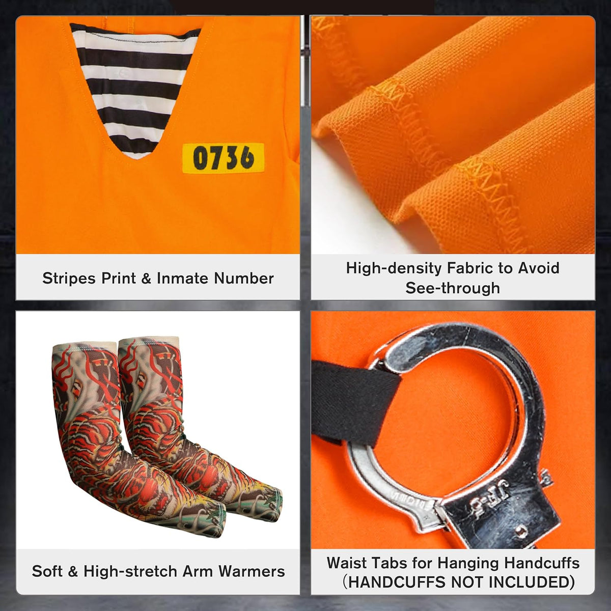 Men Prisoner Outfit