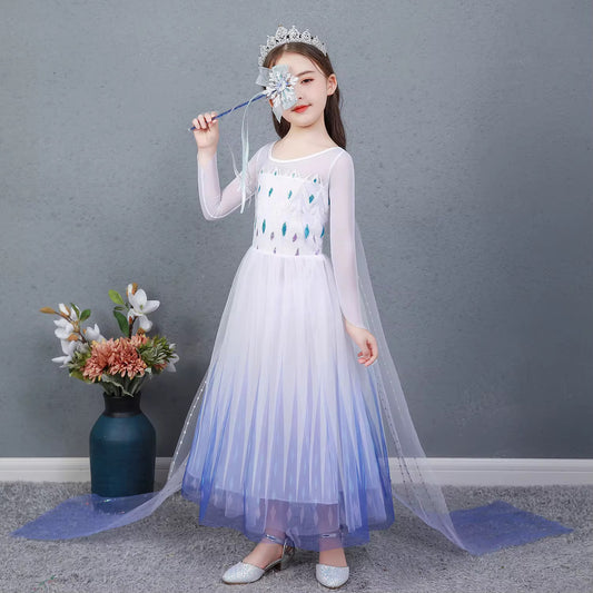 Princess Elsa Snow Fairy Dress