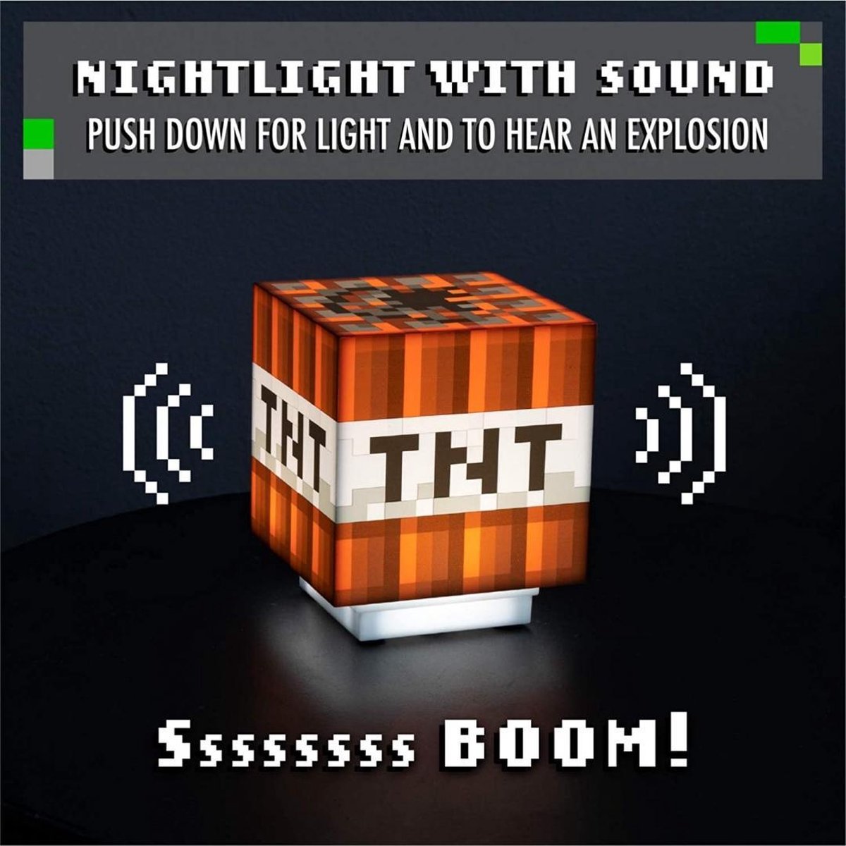 Minecraft TNT Lamp