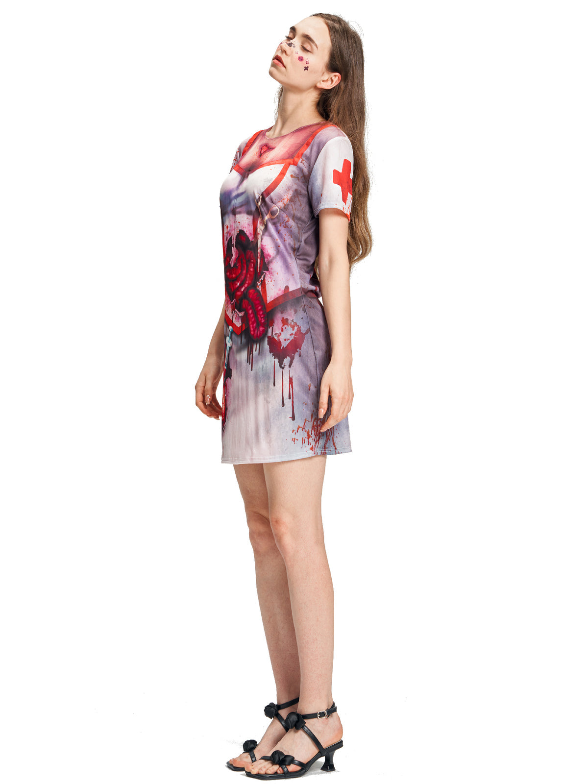 Women Zombie Nurse Dress