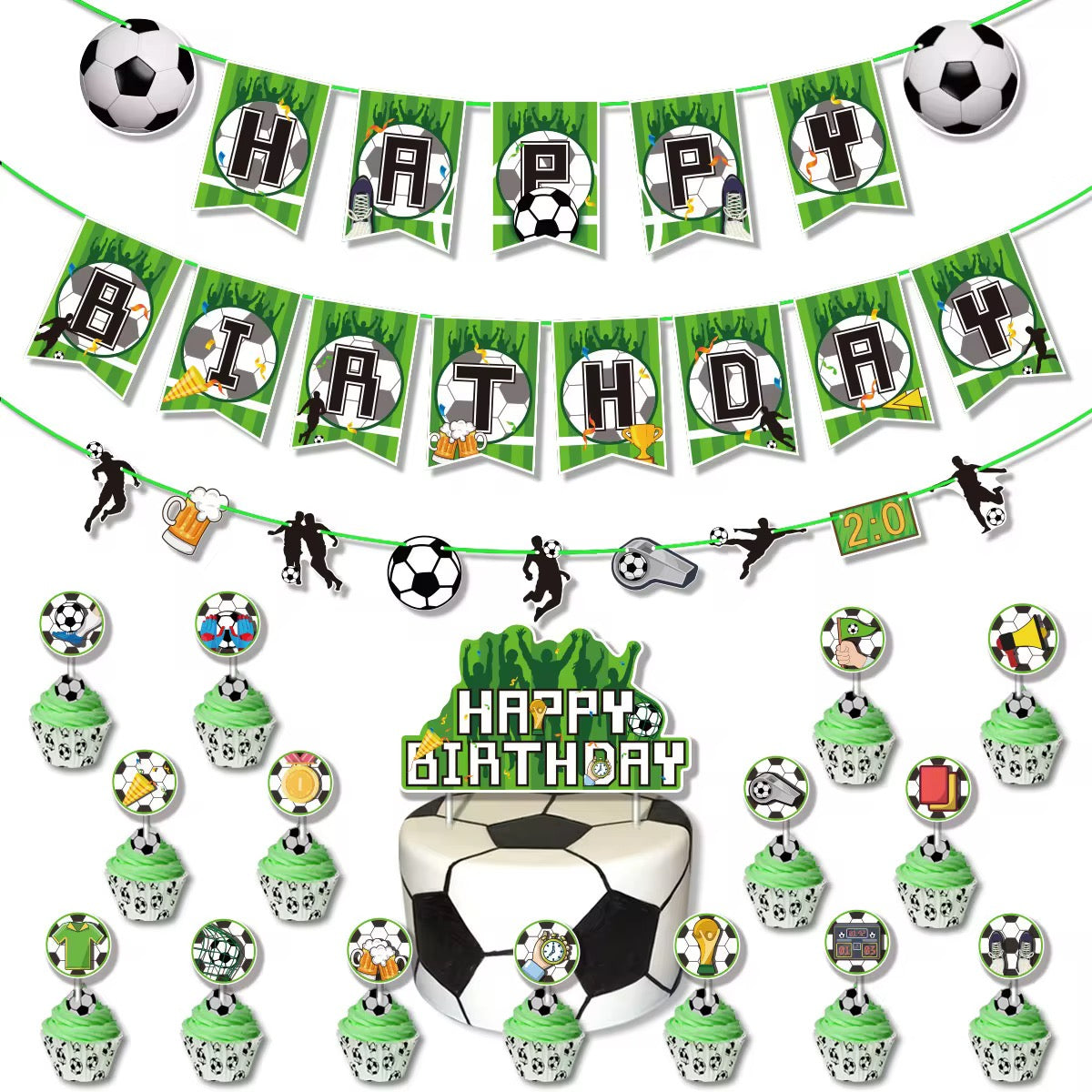 Football Birthday Set