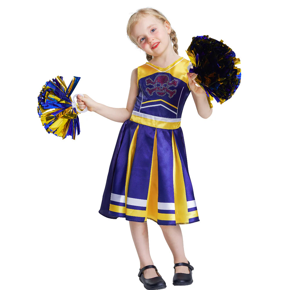 Cheerleader Skeleton Costume