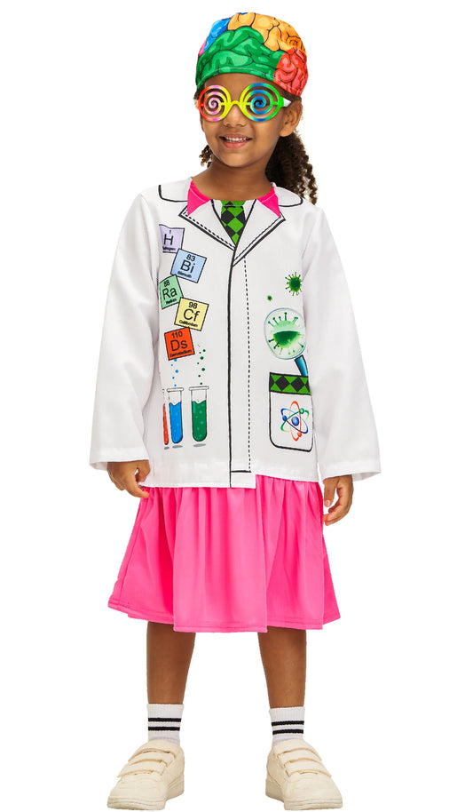 Girls Scientist Costume