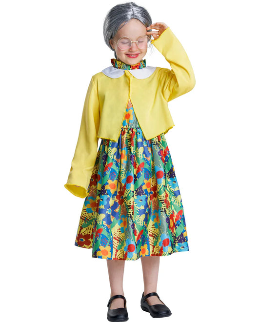 Old Woman Grandma Costume