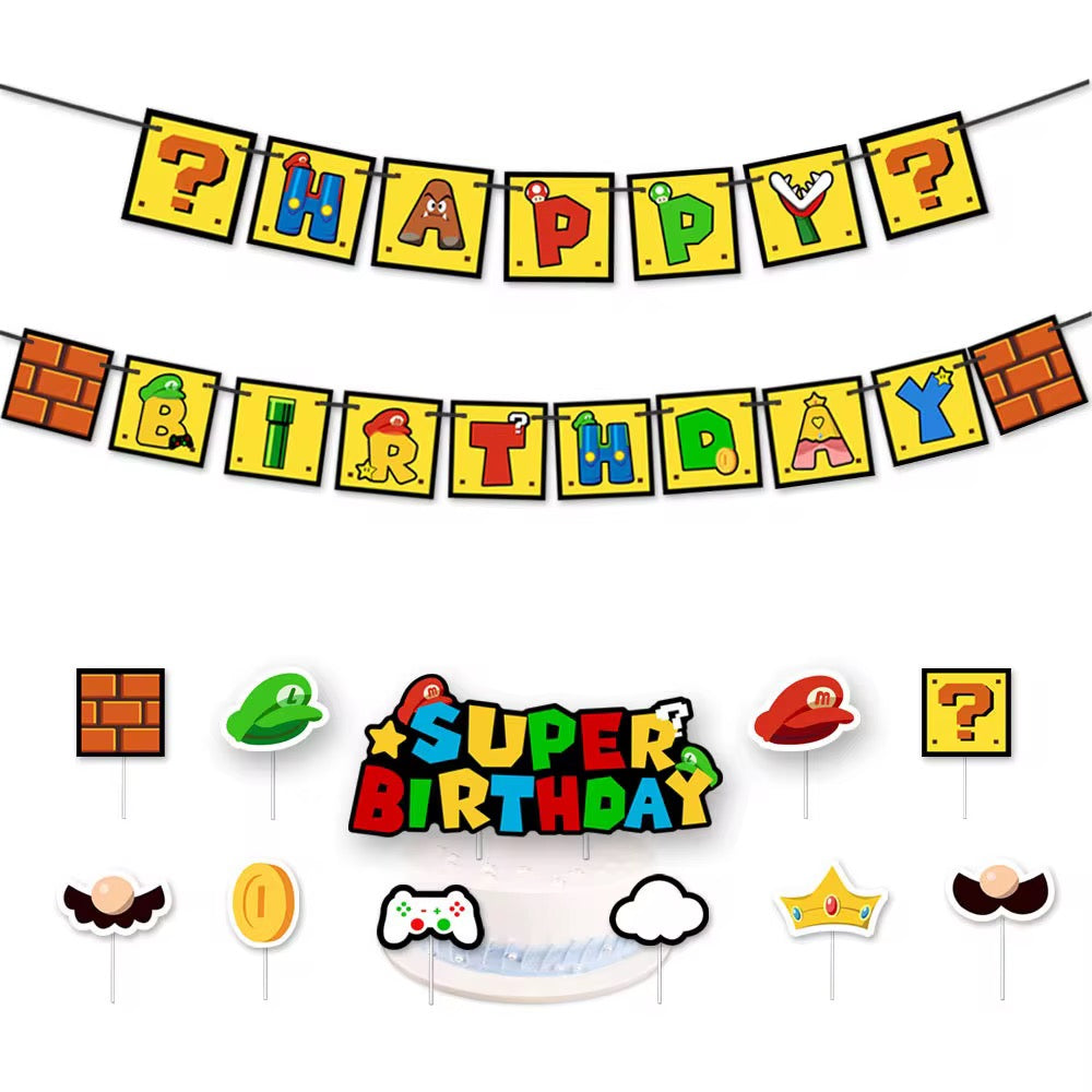 Super Mario Birthday Set