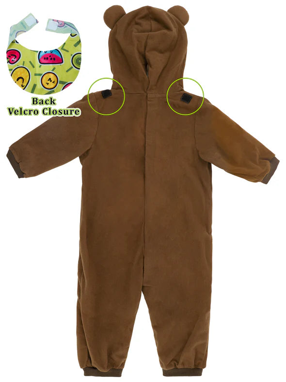 Bear Hooded Onesie