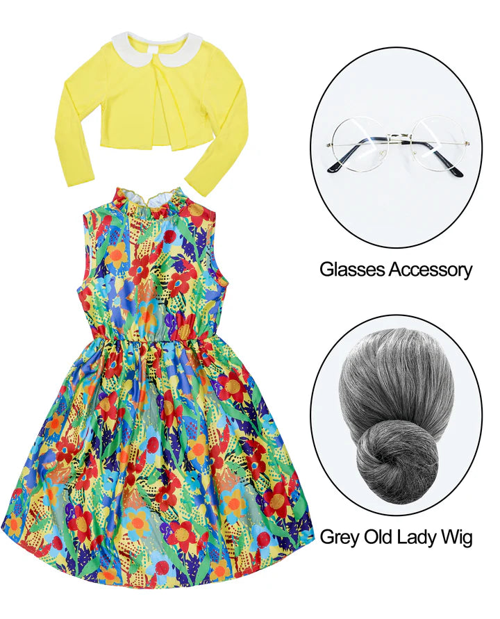 Old Woman Grandma Costume