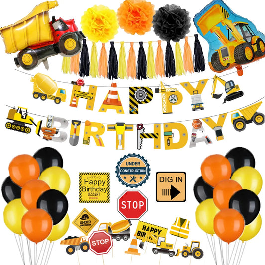Construction Birthday Set