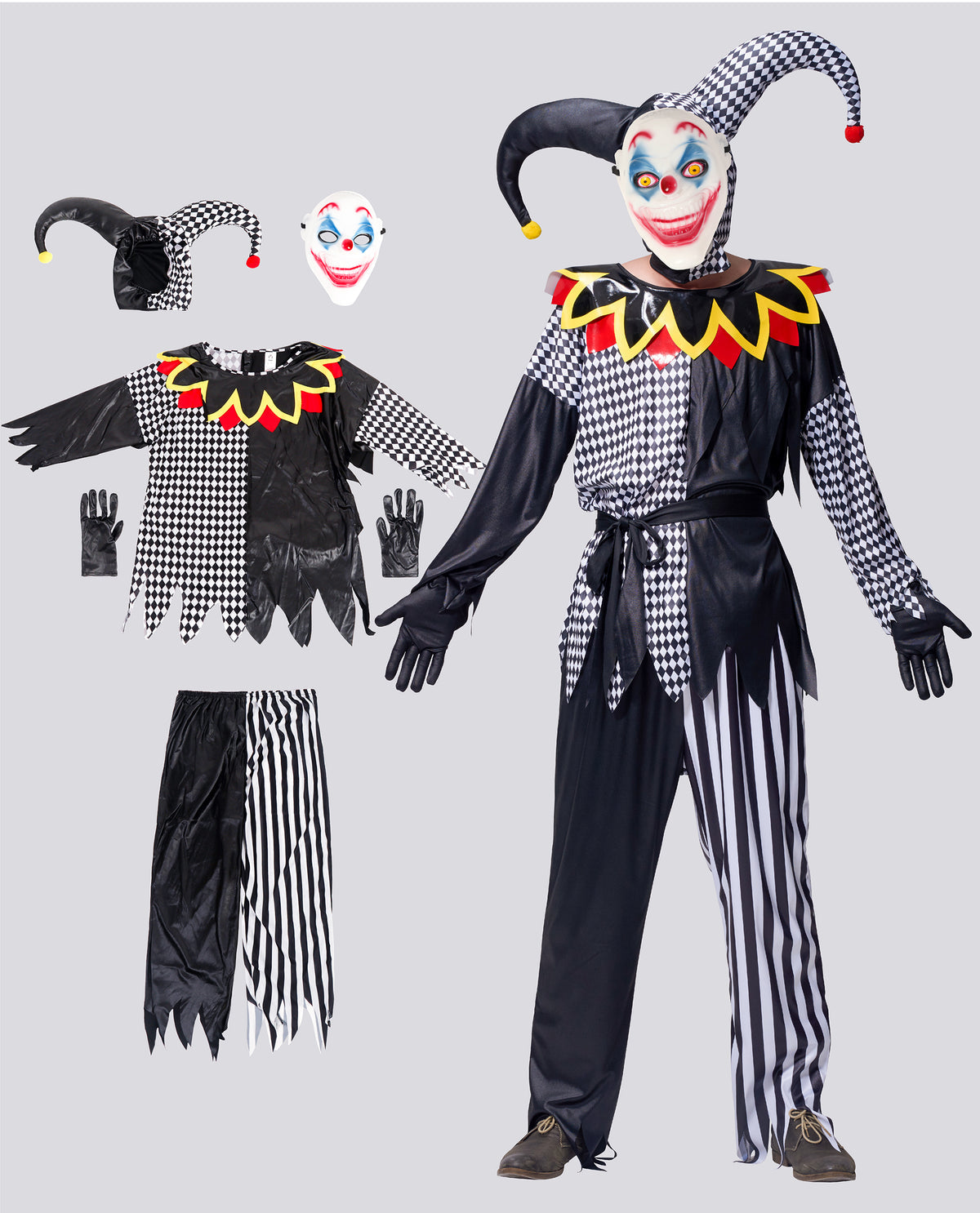 Men Clown Costume