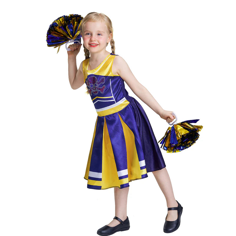 Cheerleader Skeleton Costume