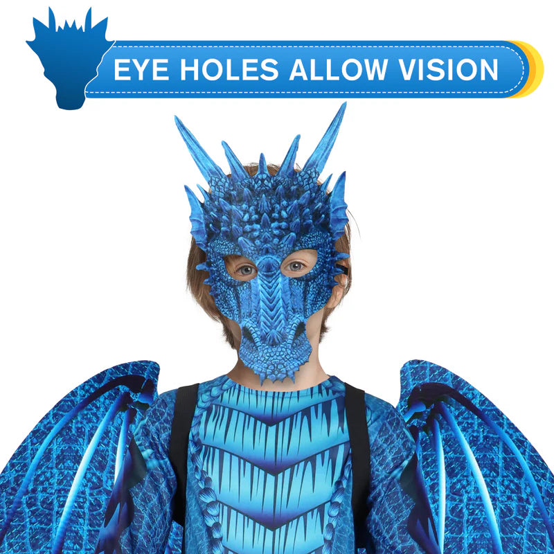 Blue Dragon Costume