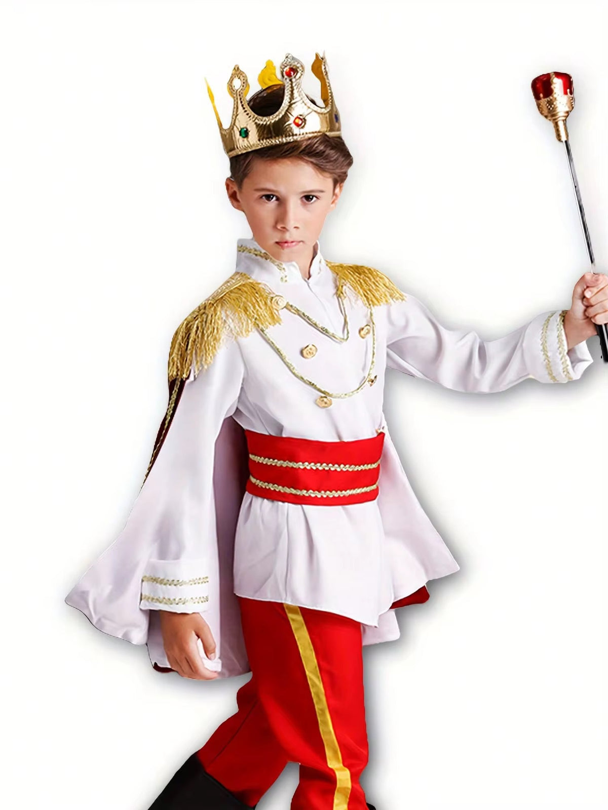 Prince King Red Costume