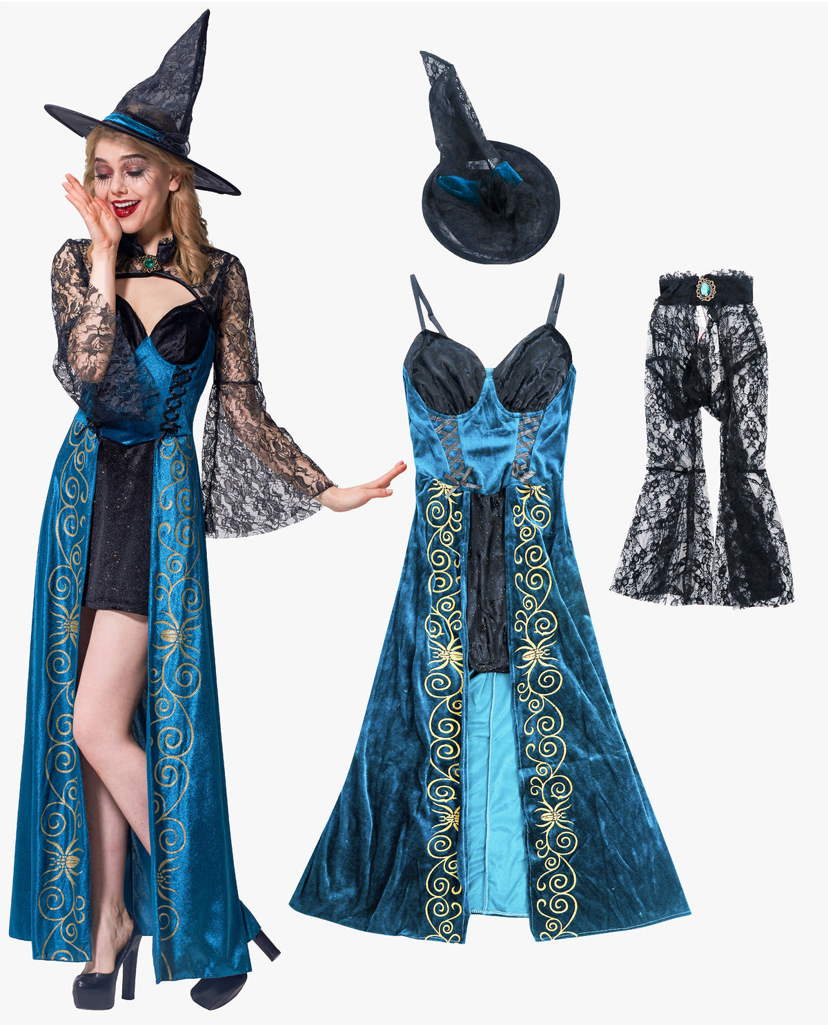 Women Sexy Witch Outfit