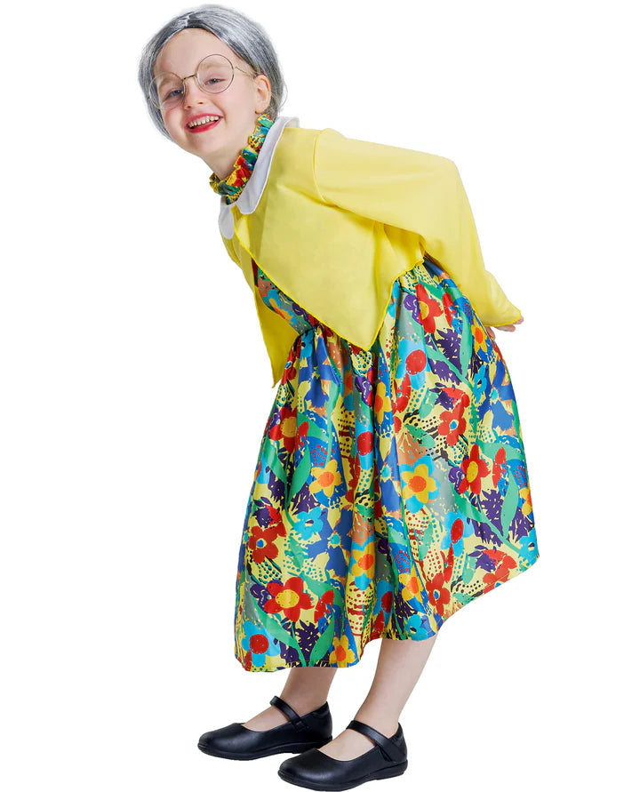 Old Woman Grandma Costume