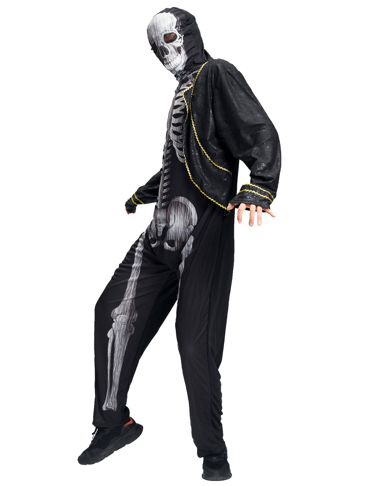 Men Skeleton Costume