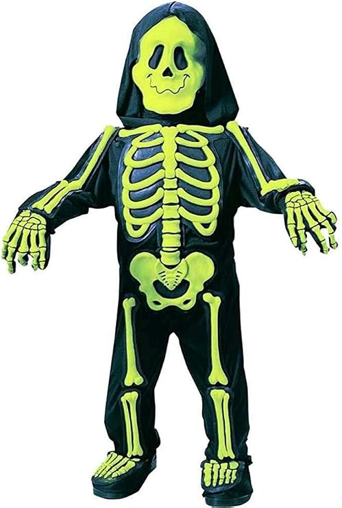 3D Glowing Skeleton Costume