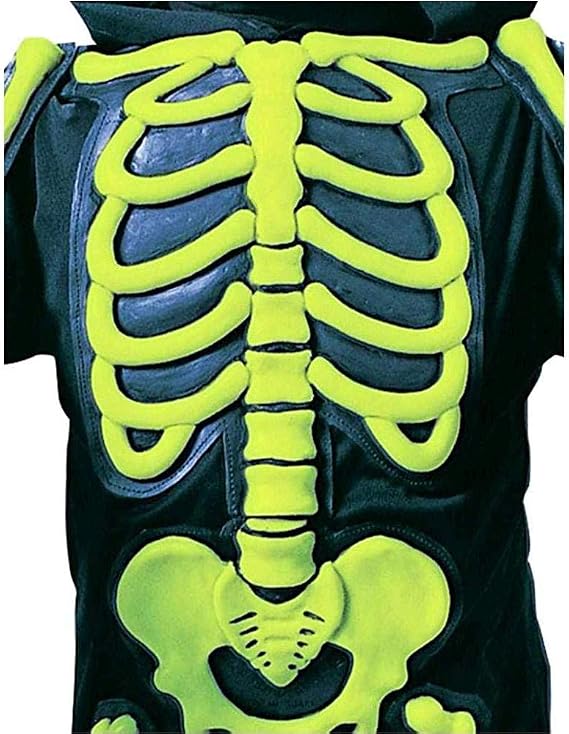 3D Glowing Skeleton Costume