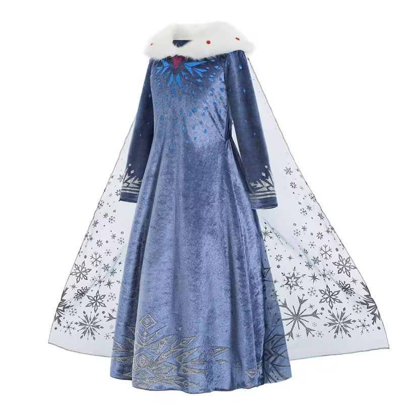 Princess Elsa Snow Queen Dress