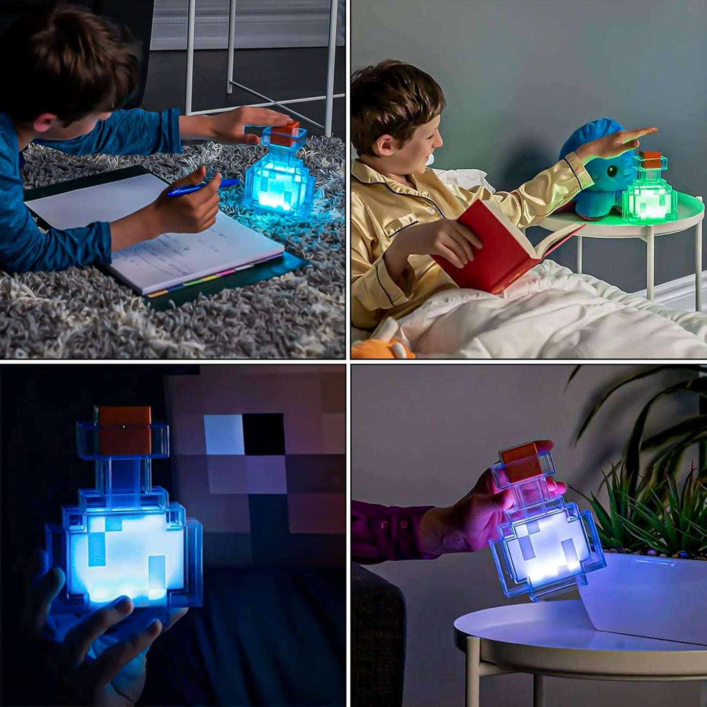 Minecraft Potion Bottle Lamp