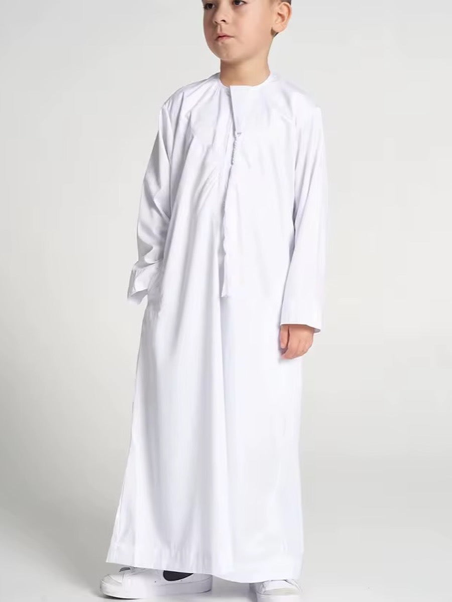 White Plain Abaya
