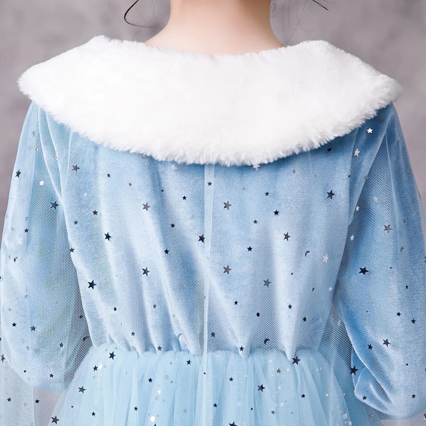 Princess Elsa Winter Dress