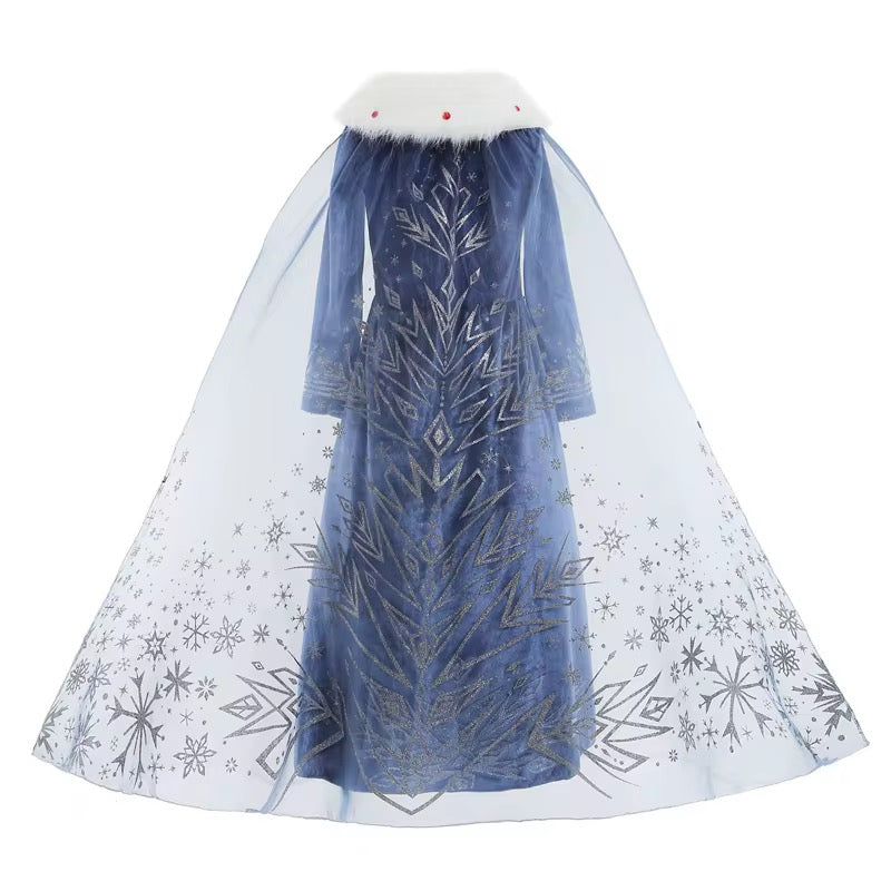 Princess Elsa Snow Queen Dress