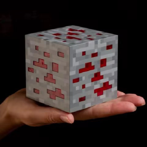 Minecraft Pixel Ore Lamp