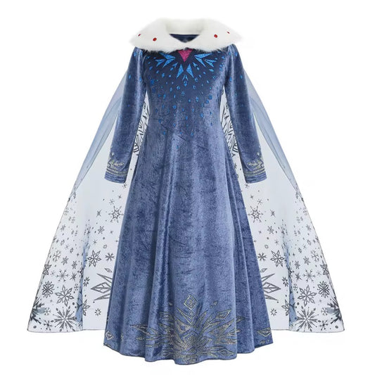 Princess Elsa Snow Queen Dress