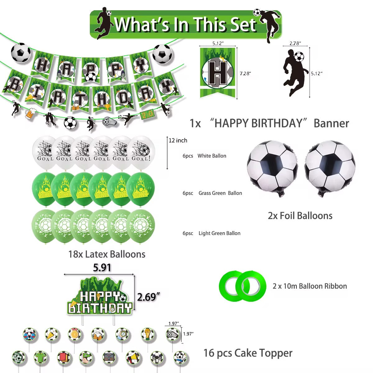 Football Birthday Set