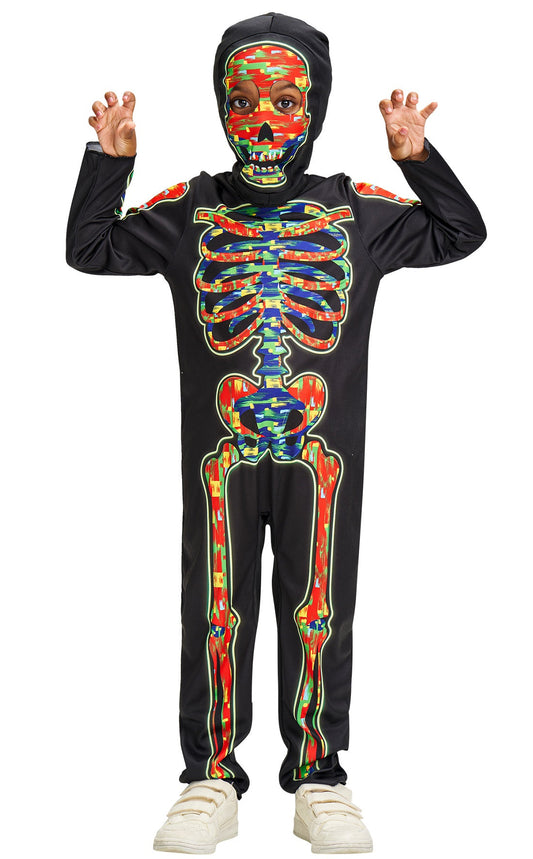 Glow in the dark Skeleton Costume