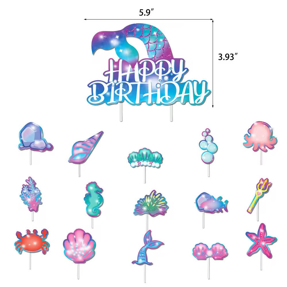 Mermaid Birthday Set