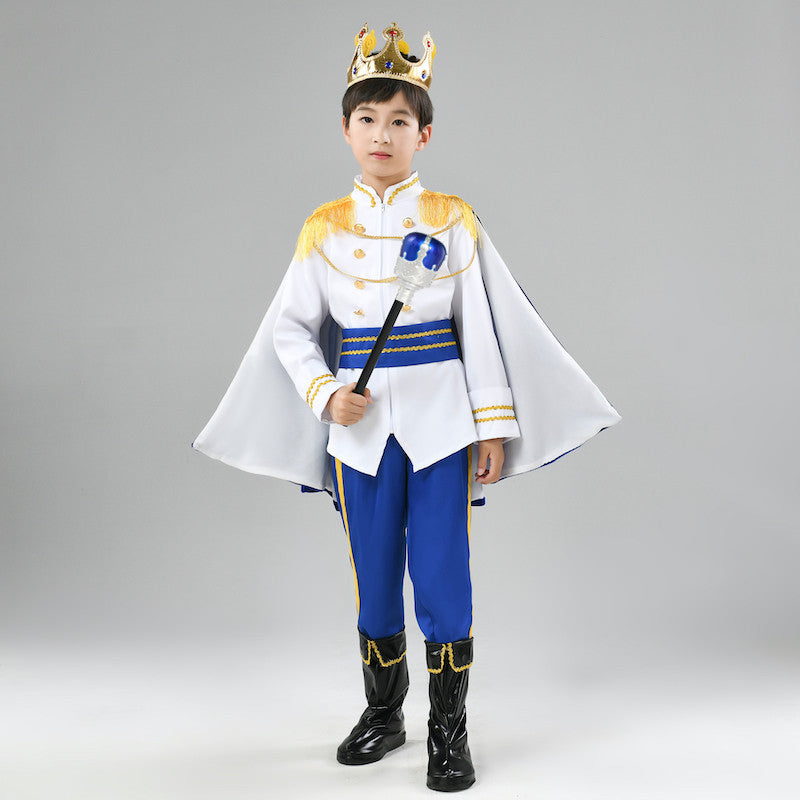 Prince King Blue Costume
