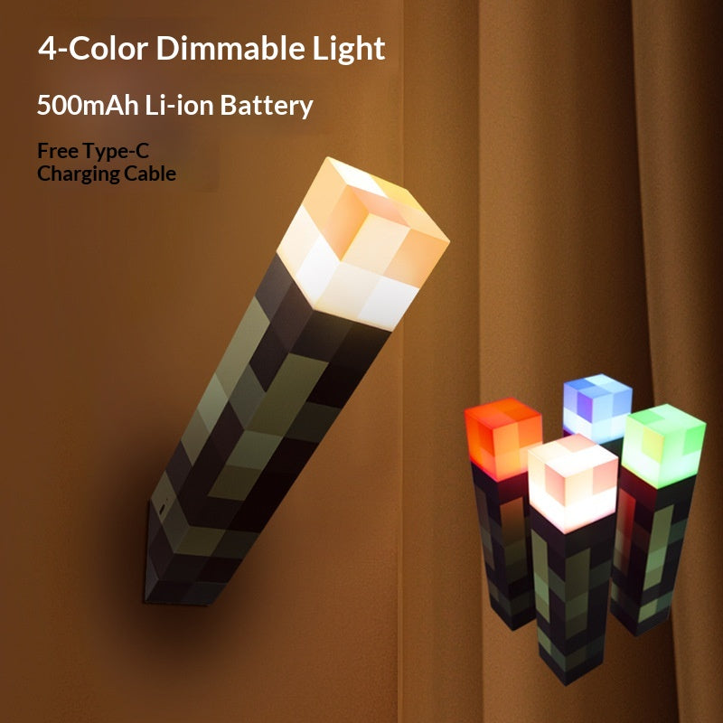 Minecraft Torch Lamp
