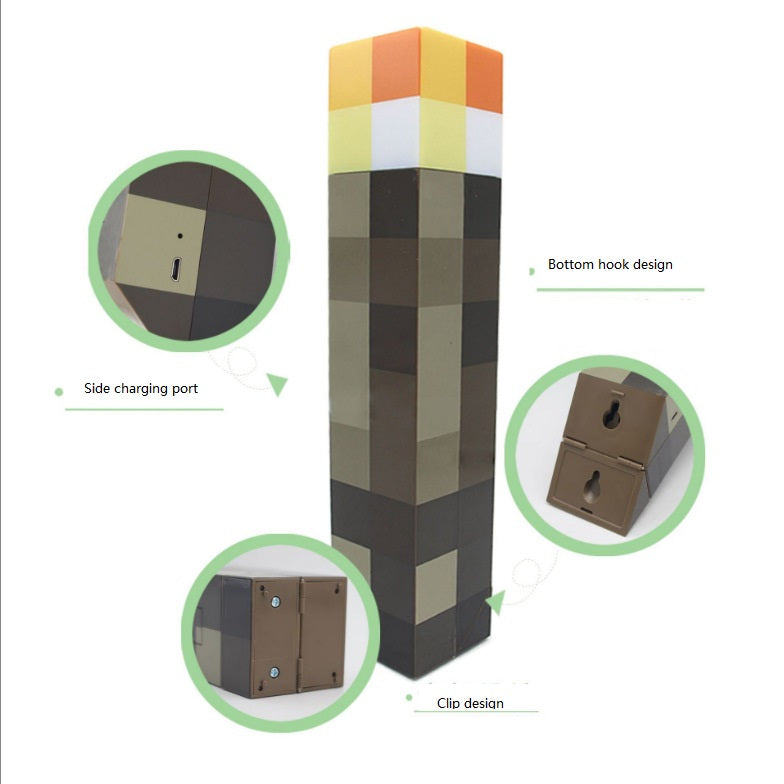 Minecraft Torch Lamp