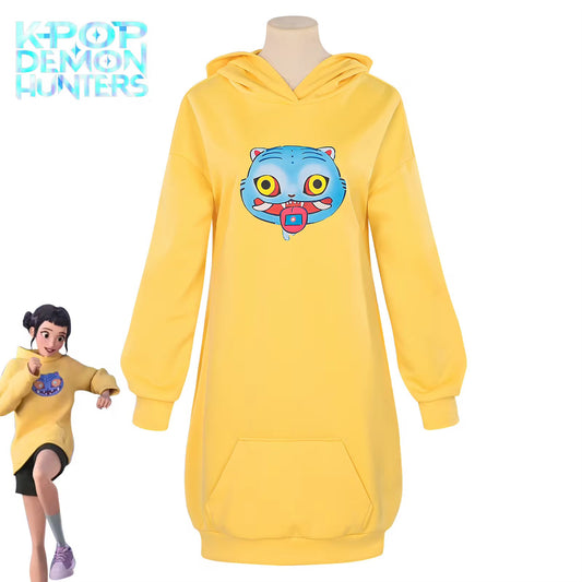 Kpop Demon Hunters Derpy Tiger Hoodie