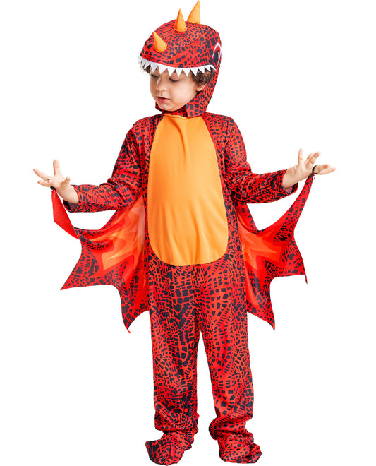 Fiery Dinosaur Costume