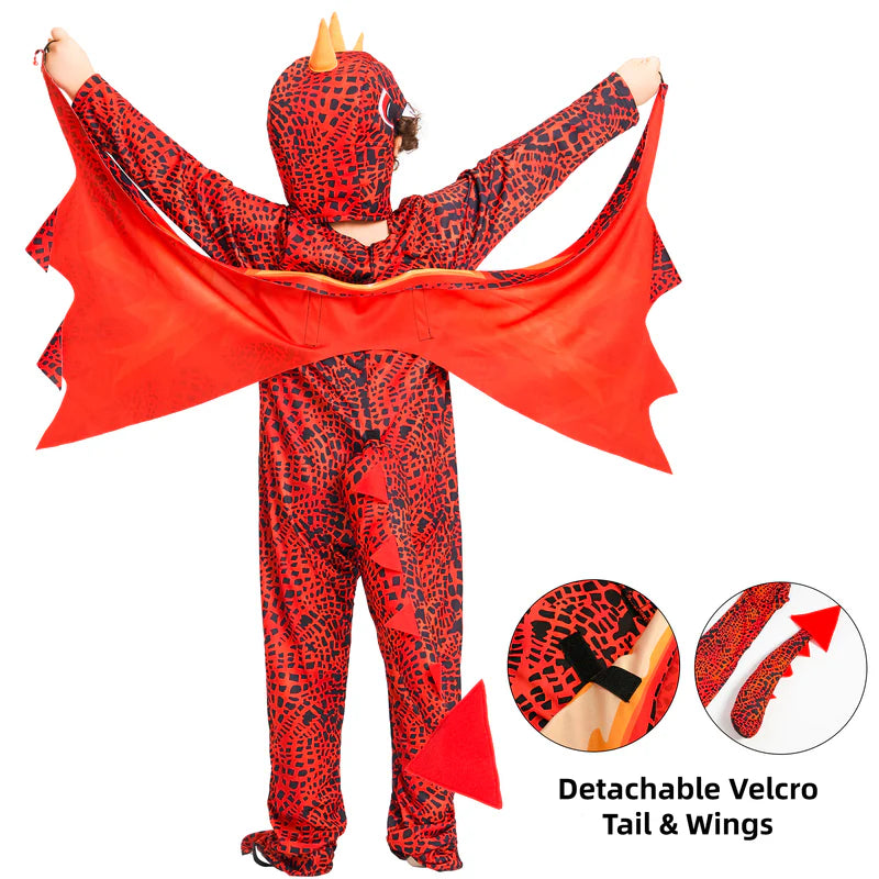 Fiery Dinosaur Costume