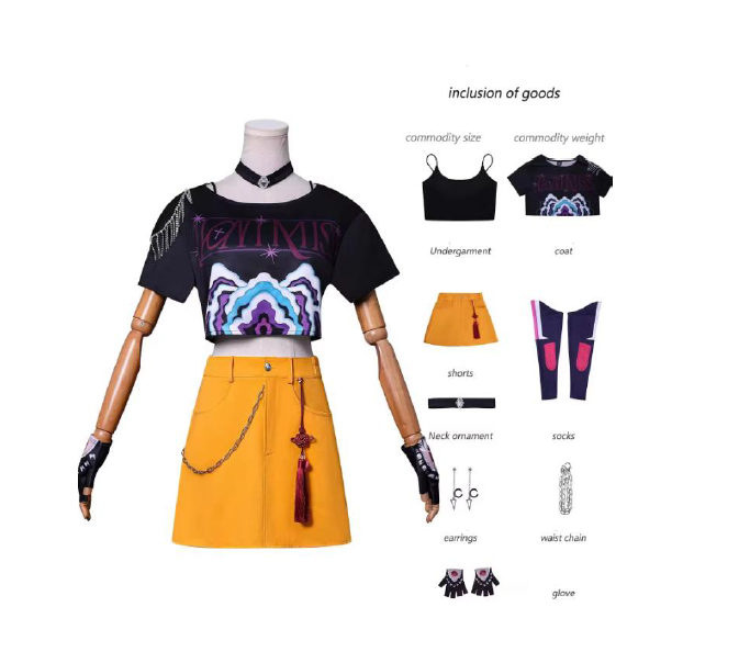 Kpop Demon Hunters Mira Outfit